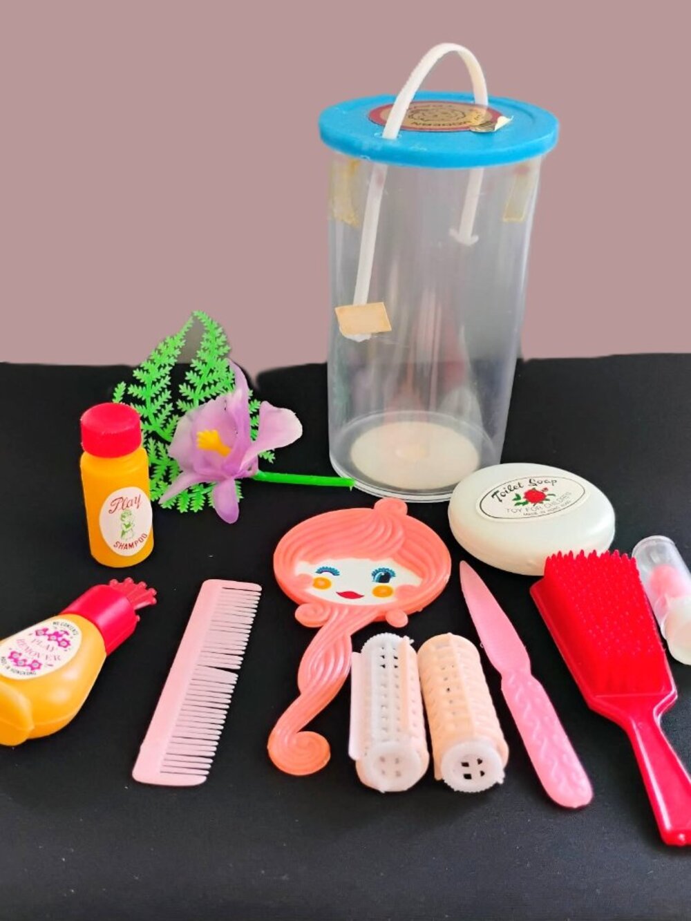 Vintage Imperial Candy Modern 12pc Toy Travel Set - 100% Complete!